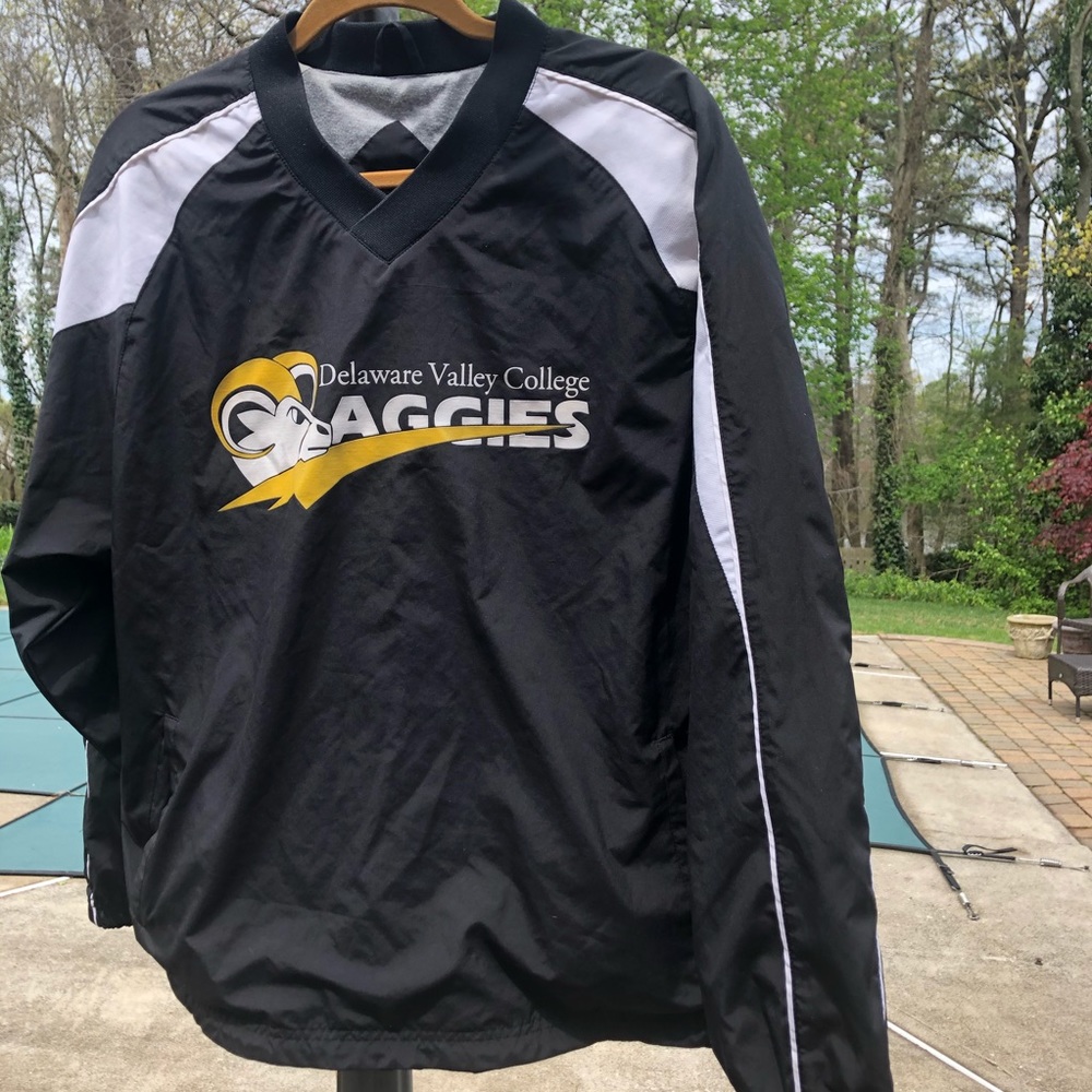 Halloway college windbreaker